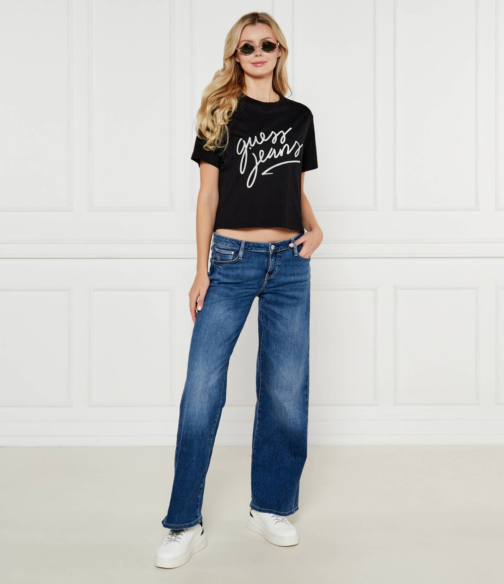 Футболка Guess Jeans - черный(W4BI54 K8HM0)