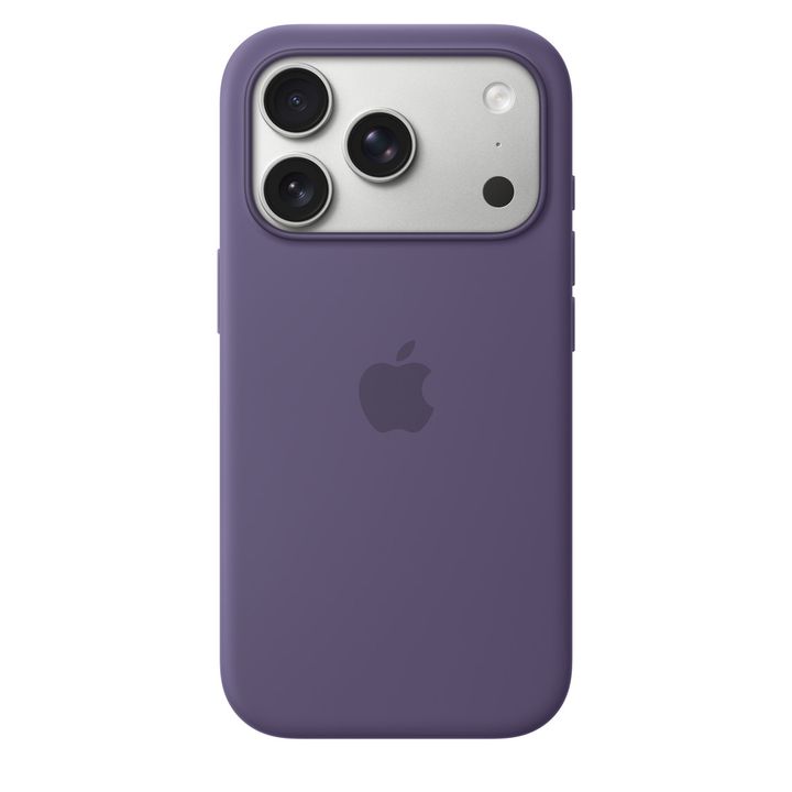 Защитный чехол Apple Silicone Case с MagSafe для iPhone 17 Pro Purple Fog