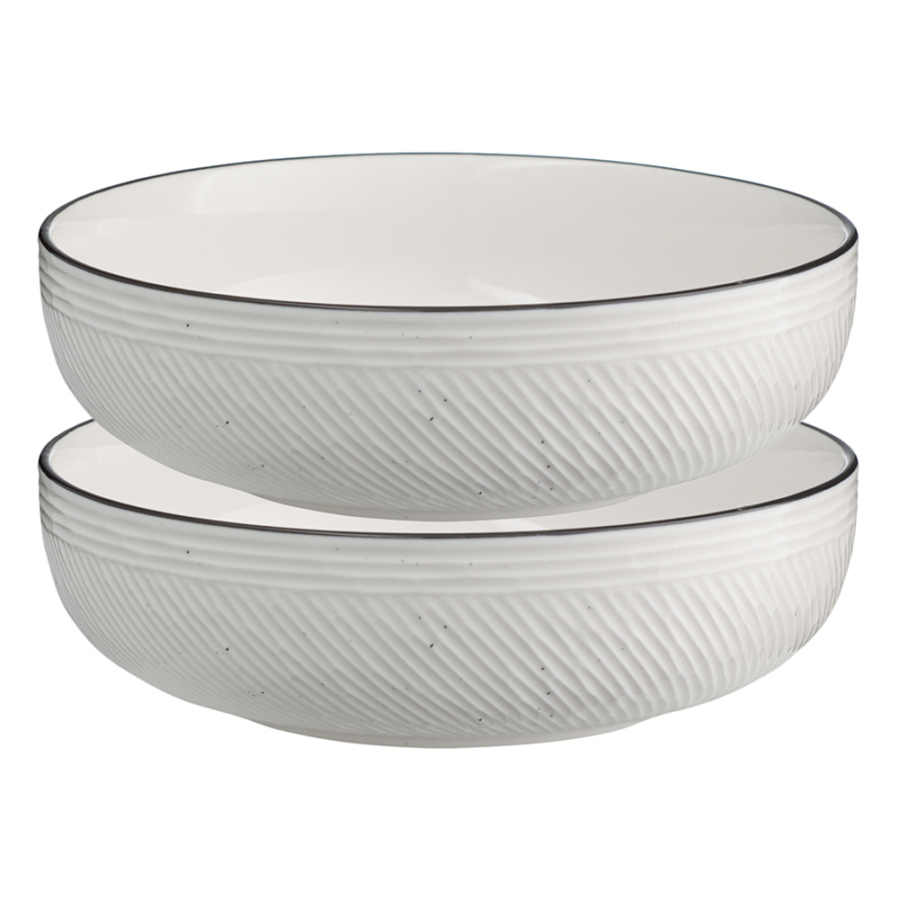 Набор глубоких тарелок contour, 800 мл, 2 шт.