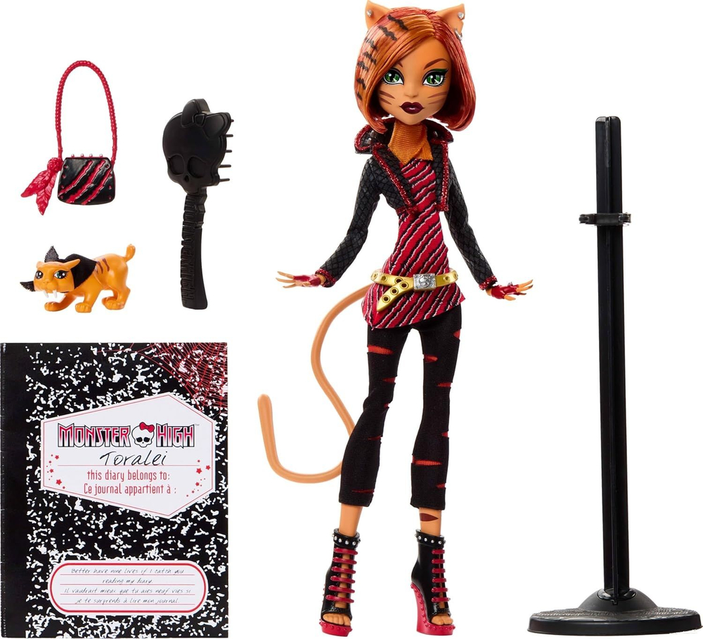 Кукла Monster high Toralei Торалей Creeproduction 2025
