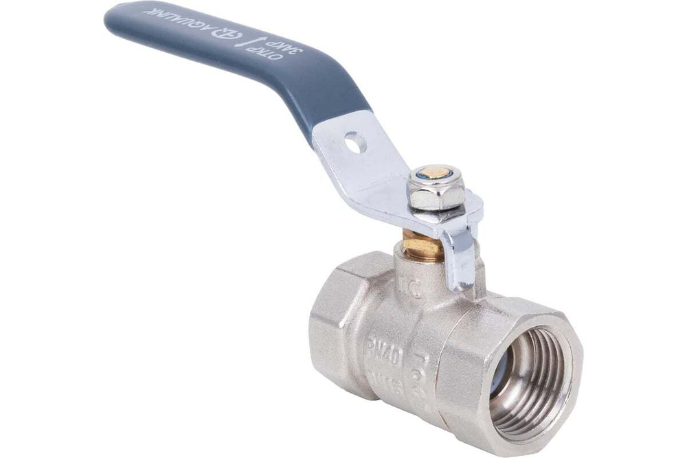 Кран шаровый AQUALINK Г/Г 1 1/4" ручка 01146