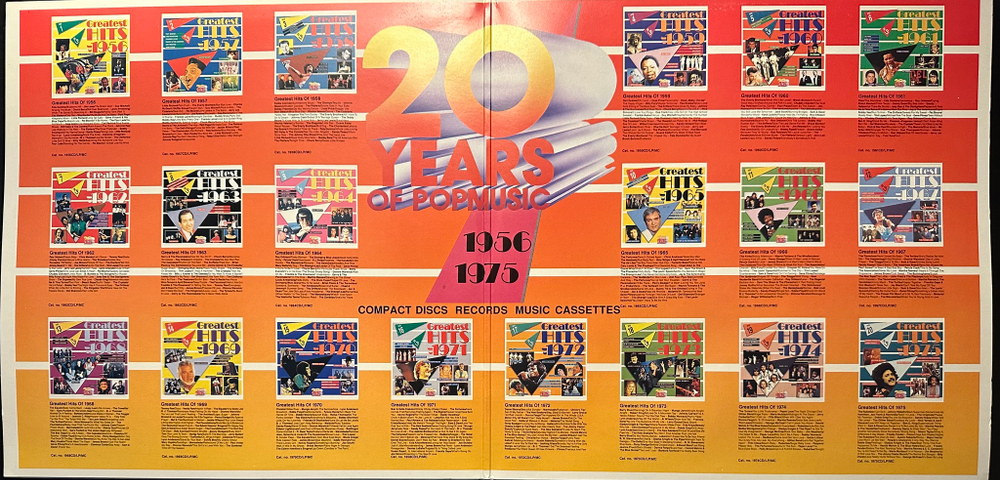 Greatest Hits Of 1961 2LP (Европа 1990г.)