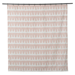 Штора для ванной popple цвета пыльной розы Cuts&Pieces 180х200 см