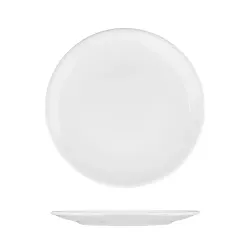 Тарелка d 21 см h2 см без борта белая фарфор P.L. Proff Cuisine [12]