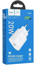 Зарядное устройство HOCO C94A PD20W Type-C White