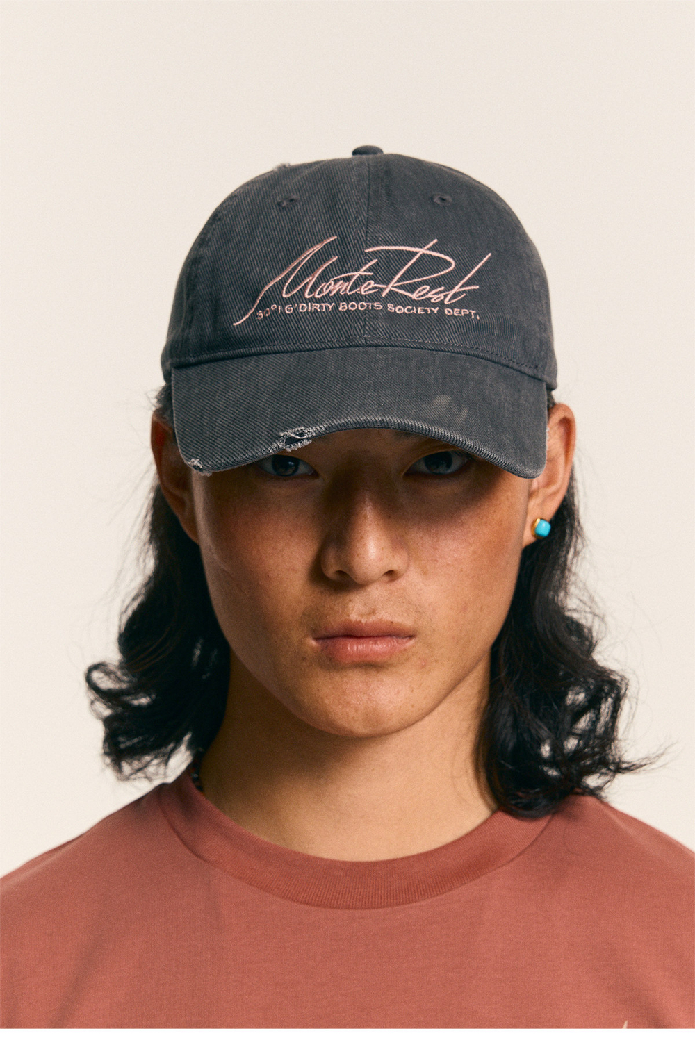 Кепка Nothomme Monterest Baseball Vintage Logo графит