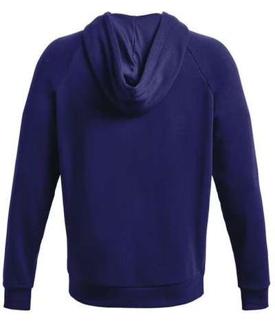 Мужская теннисная кофта Under Armour Men's UA Rival Fleece 1 Zip Hoodie - sonar blue/onyx white