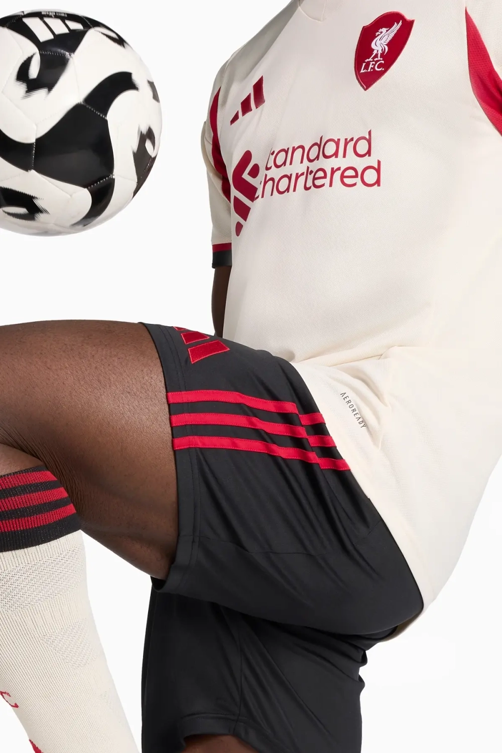 Шорты adidas Liverpool FC 25/26 Away - черный