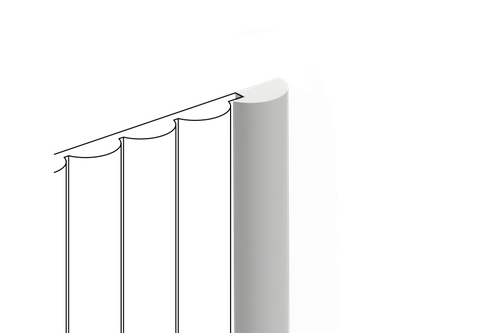 Финишный молдинг LF135B NP Long