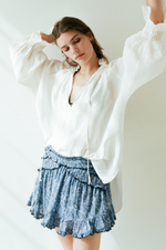 Хлопковая юбка с оборками - H&M