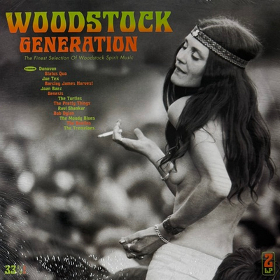 Сборник - Woodstock Generation - The Finest Selection Of Woodstock Spirit Music 2LP (Франция 2022г.)