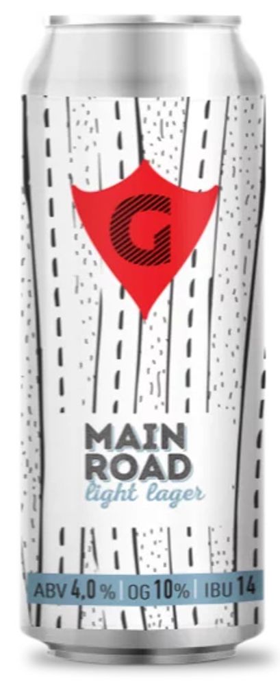 Пиво Гуси Мэйн Роад / Gusi Main Road 0.45 - банка