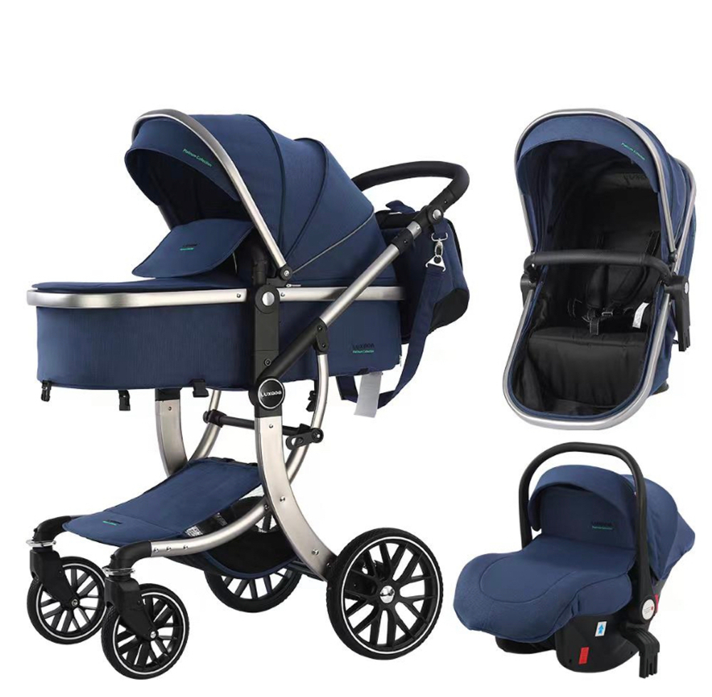 коляска трансформер luxmom 601 3 в 1