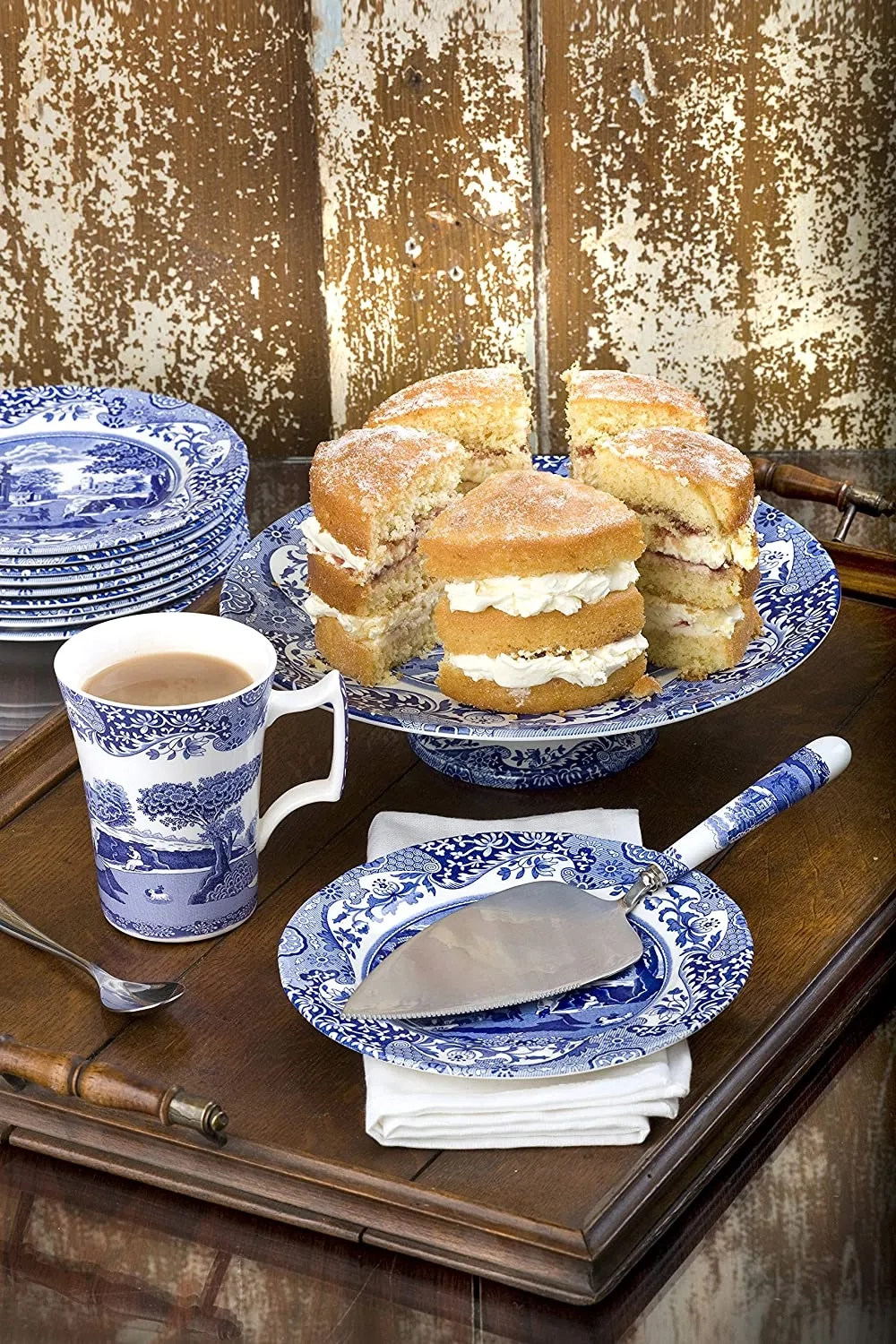 Spode Синяя итальянская лопатка для теста 25см. BLI1104-X