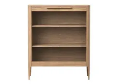 Витрина Type oak стеклянная высота 120 см (натуральный дуб)