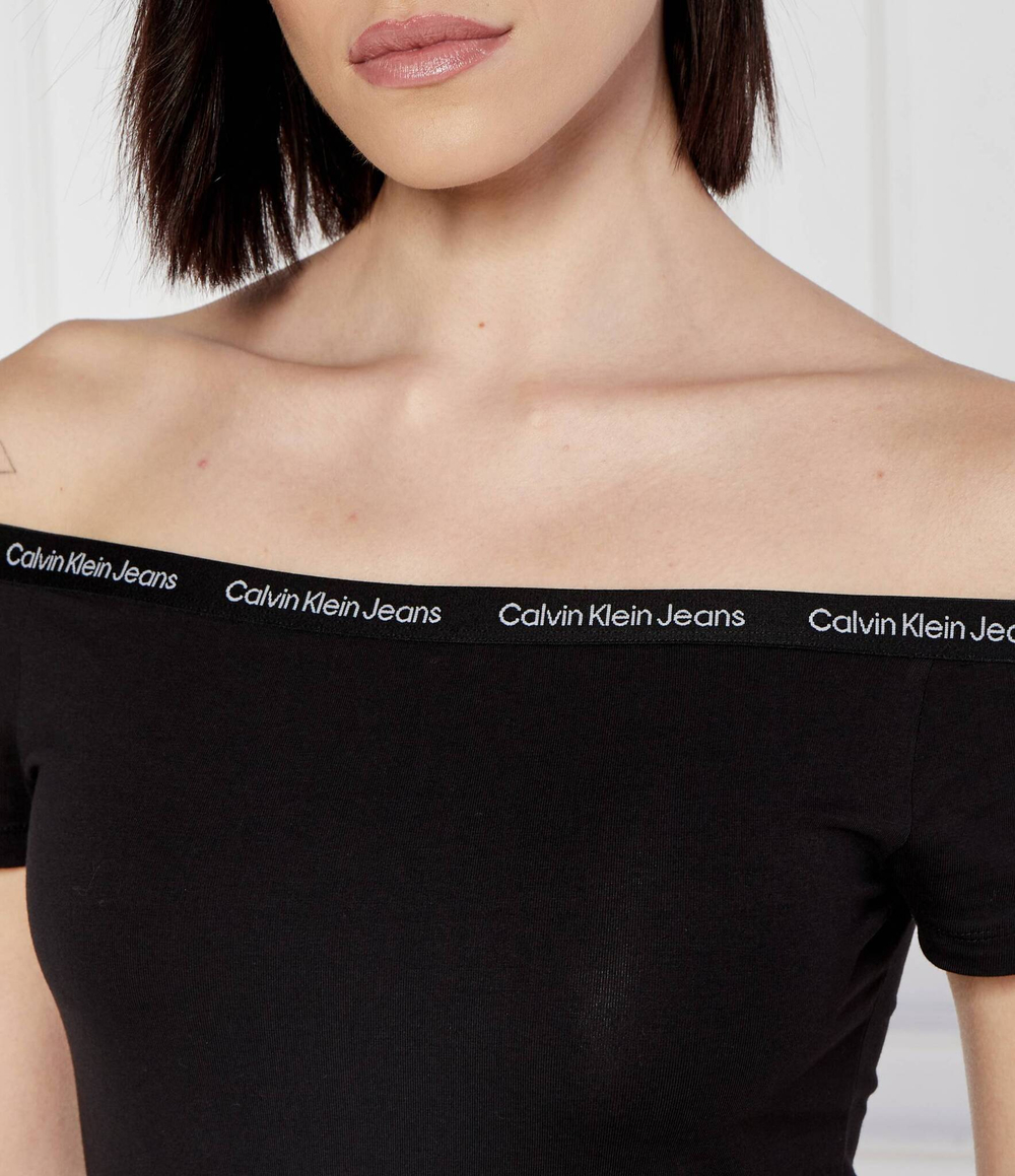 Блузка CALVIN KLEIN JEANS - черный(J20J223098)