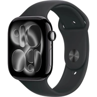 Умные часы Apple Watch S11 GPS 42 мм Jet Black Aluminium Case with Black Sport Band - S/M