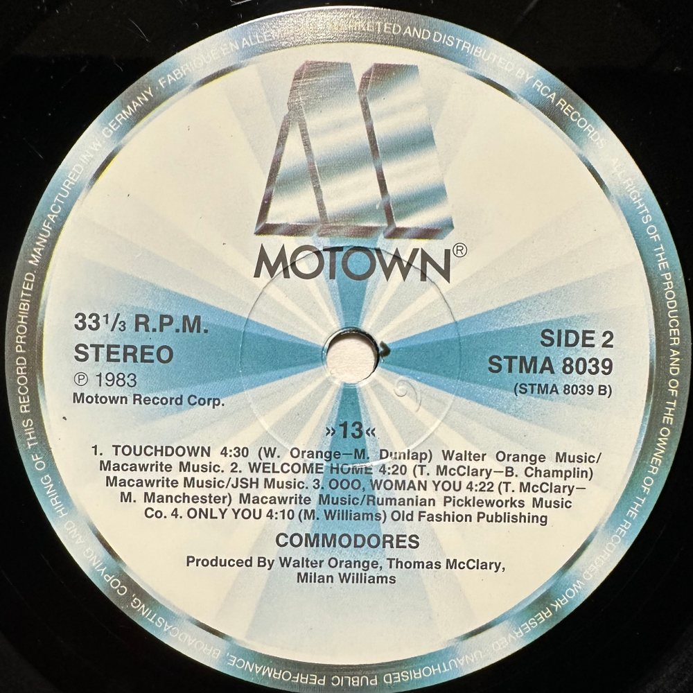 Commodores - Commodores 13 (Германия 1983г.)