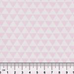 Ткань для пэчворка Peppy Бабушкин сундучок, отрез 50х55 см, 140 г/м², БС-45 треугольники розовый, Peppy