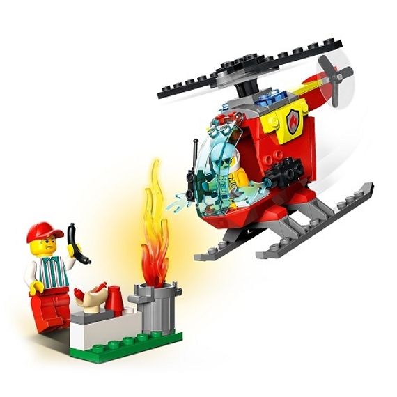 Lego konstruktor City 60318 Fire Helicopter