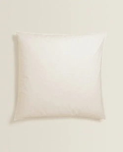 ZARA HOME (300 НИТЕЙ) НАВОЛОЧКА ИЗ ХЛОПКА ПЕРКАЛЬ, ЭКРЮ