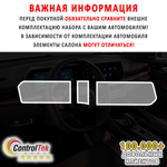 Geely Coolray (2023) - комплект защитных пленок 2 в 1. Пленка защитная ControlTek HYBRID со слоем TOP COAT. Толщина: 6 mil. (175 мкм.)