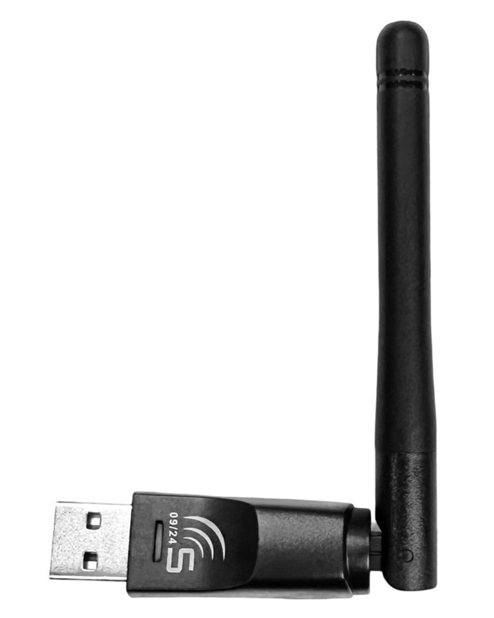USB-адаптер беспроводной Selenga скорость до 150 Мбит/с с антенной черный