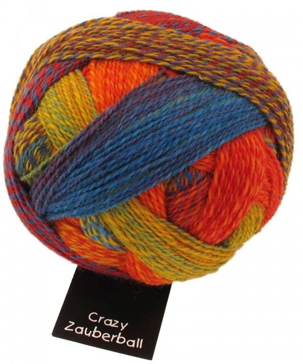 Пряжа Schoppel Crazy Zauberball / уп.5 мот. по 100 г, 420 м, 2306-11