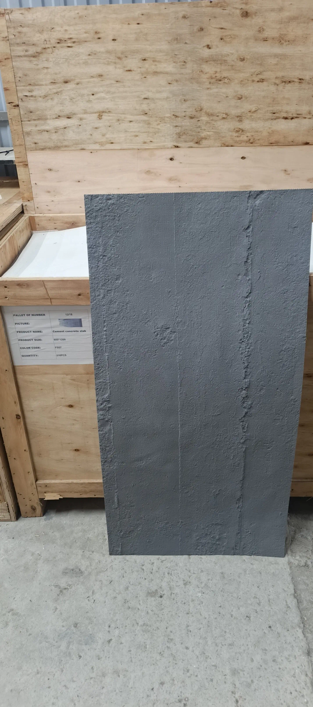 Бетон / Cement Concrete Slabs, FS07, 1200х600 мм