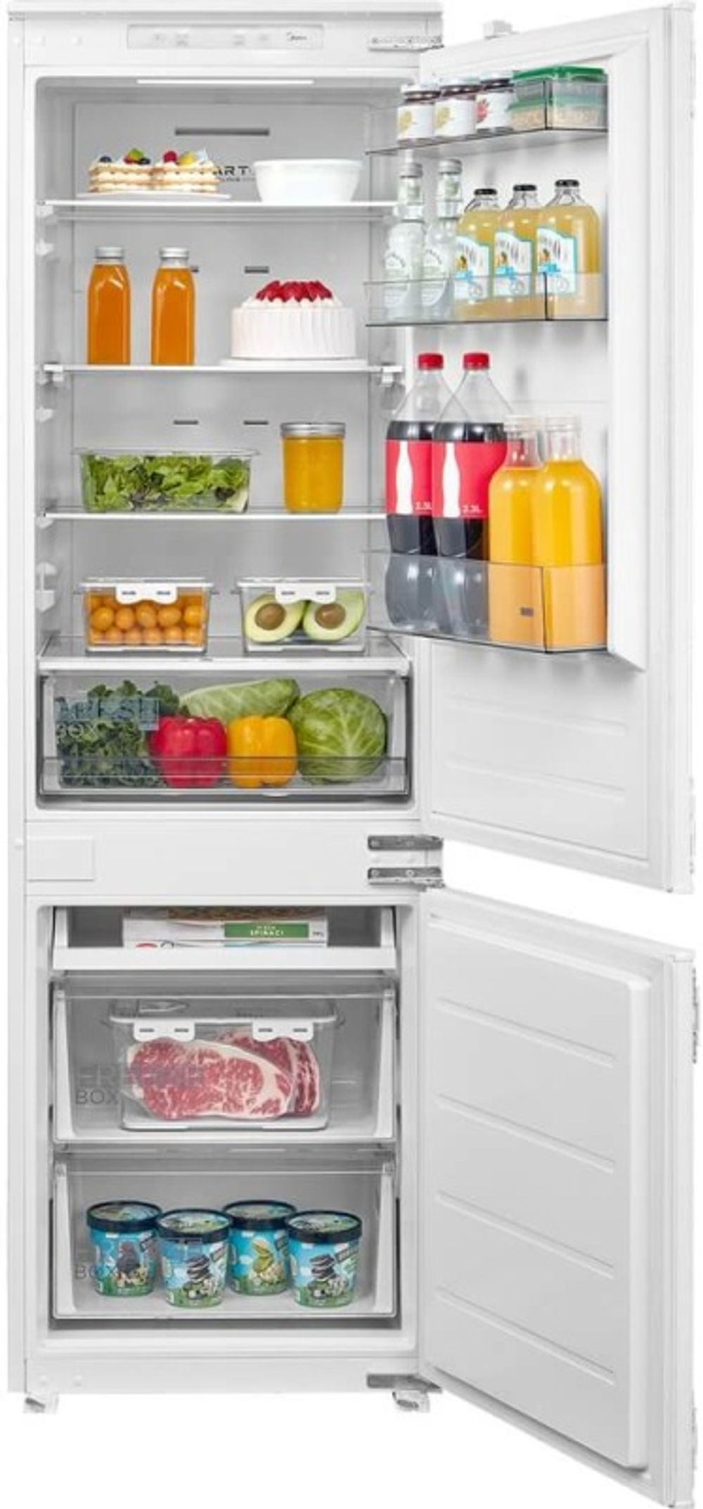 Встраиваемый холодильник Midea MDRE368FGE01