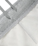 Флисовые брюки ESSENTIAL Cotton Fleece Pants, серый меланж, детский