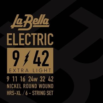 Струны для электрогитары 9-42 LA BELLA HRS-XL
