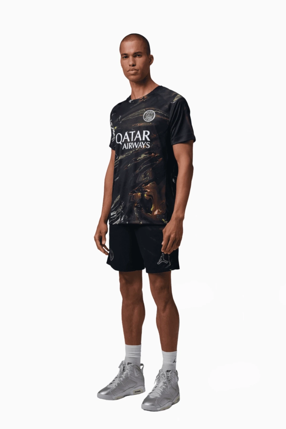 Футболка Nike PSG x Jordan 25/26 Night Edition Stadium - черный