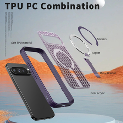 Прозрачный чехол Mesh Pro Magnetic Case для Google Pixel 10 Pro XL