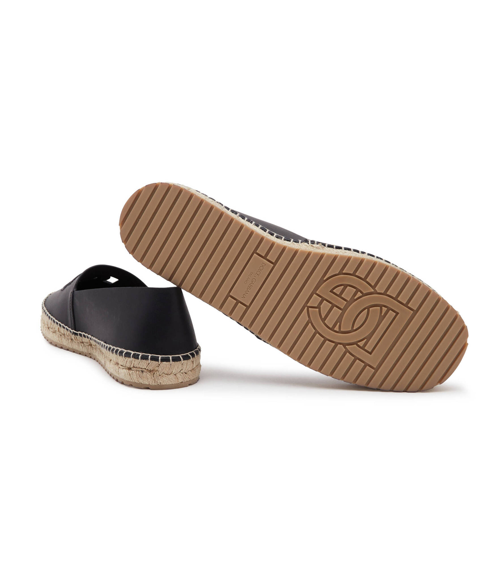 Кожаные эспадрильи Dolce & Gabbana - черный(A50574 AO602)