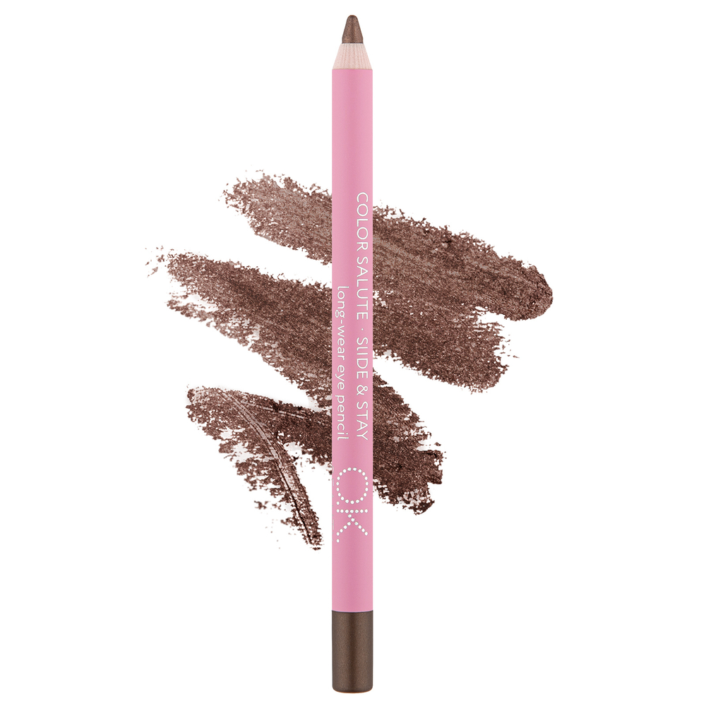 Стойкий карандаш для глаз OK BEAUTY COLOR SALUTE SLIDE & STAY