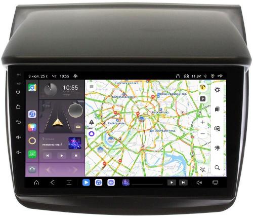 Магнитола для Mitsubishi L200, Pajero Sport 2006-2016 - Kuberg OL-9635 QLed, Android 13, Быстрейшая, CarPlay, SIM-слот