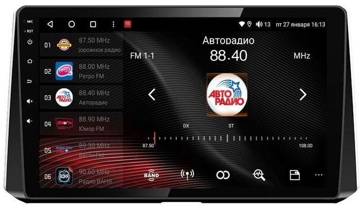 Магнитола для Toyota Corolla E210 2019-2024+, Corolla Cross - Vaycar VA77-1151 на Android 13, 4G SIM-слот