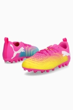Бутсы Puma Future 9 Play MG Junior - розовый