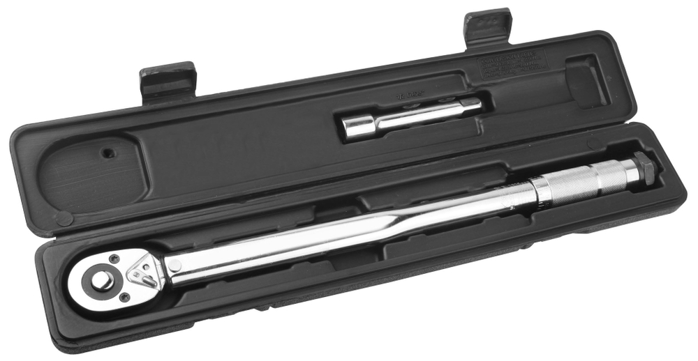 Ключ Динамометрический 1/2", 40-210 нМ, 1 удл.-125мм, Tolsen 16010