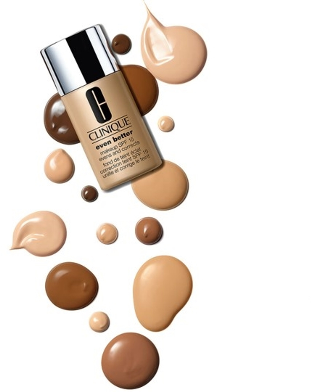 Clinique Even Better Makeup SPF 15 Evens and Corrects - Тональная основа с SPF 15 оттенок CN 10 Alabaster, 30 ml