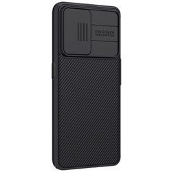 Тонкий жесткий чехол от Nillkin на Realme GT Neo3, серия CamShield Case, с защитной шторкой для камеры