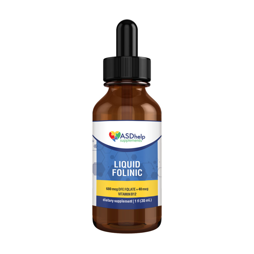 ASDHelp - Liquid Folinic 1 fl oz (30 mL) liquid