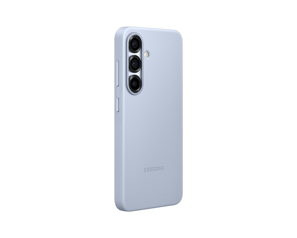 Накладка для Samsung Galaxy S25 Plus MagSafe Kindsuit Case кожанный голубой