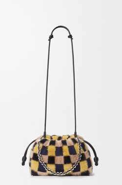 Loewe Средняя сумка Flamenco из жаккардовой вязки, разноцветный
