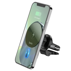 Hoco CA91 Magic Car Wireless Charger Беспроводное зарядное устройство-автодержатель с поддержкой MagSafe