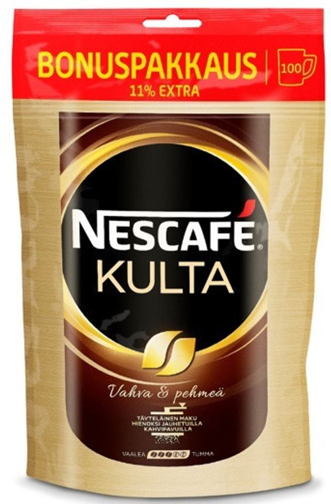 Кофе растворимый Nescafe Kulta, пакет, 200 г