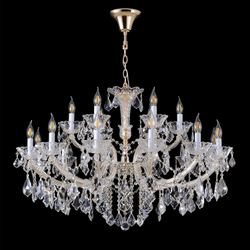 Люстра Crystal Lux CRISTELLE SP12+6 GOLD