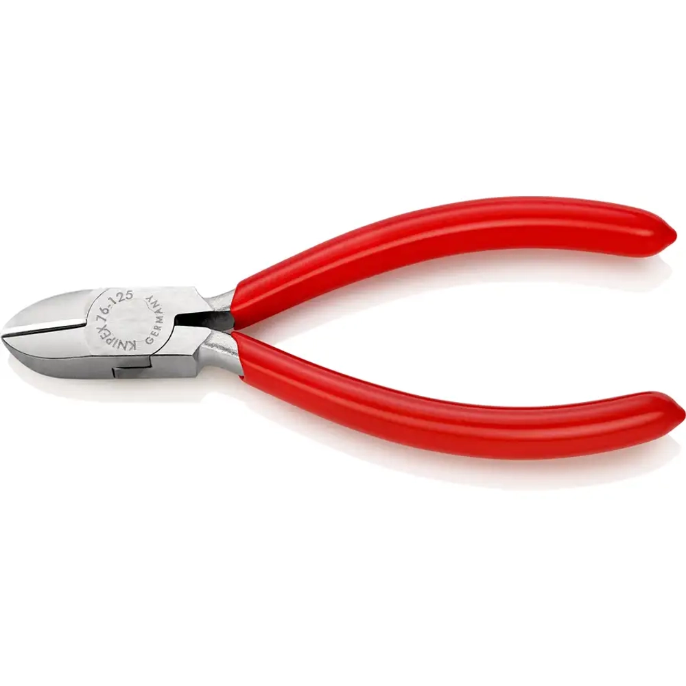 Кусачки боковые хромированные 125 мм Knipex 76 03 125
