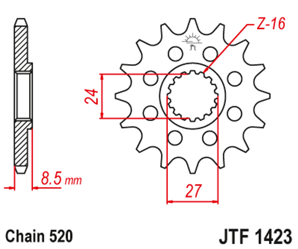 Звезда JTF1423.17